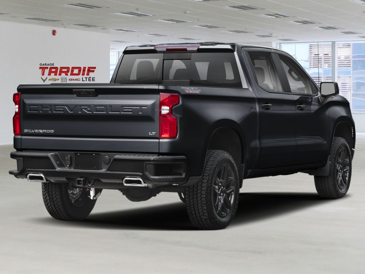 CHEVROLET Silverado 1500 LT Trail Boss cabine multiplace 4RM 157 po 2026 Noir Amos - photo #2