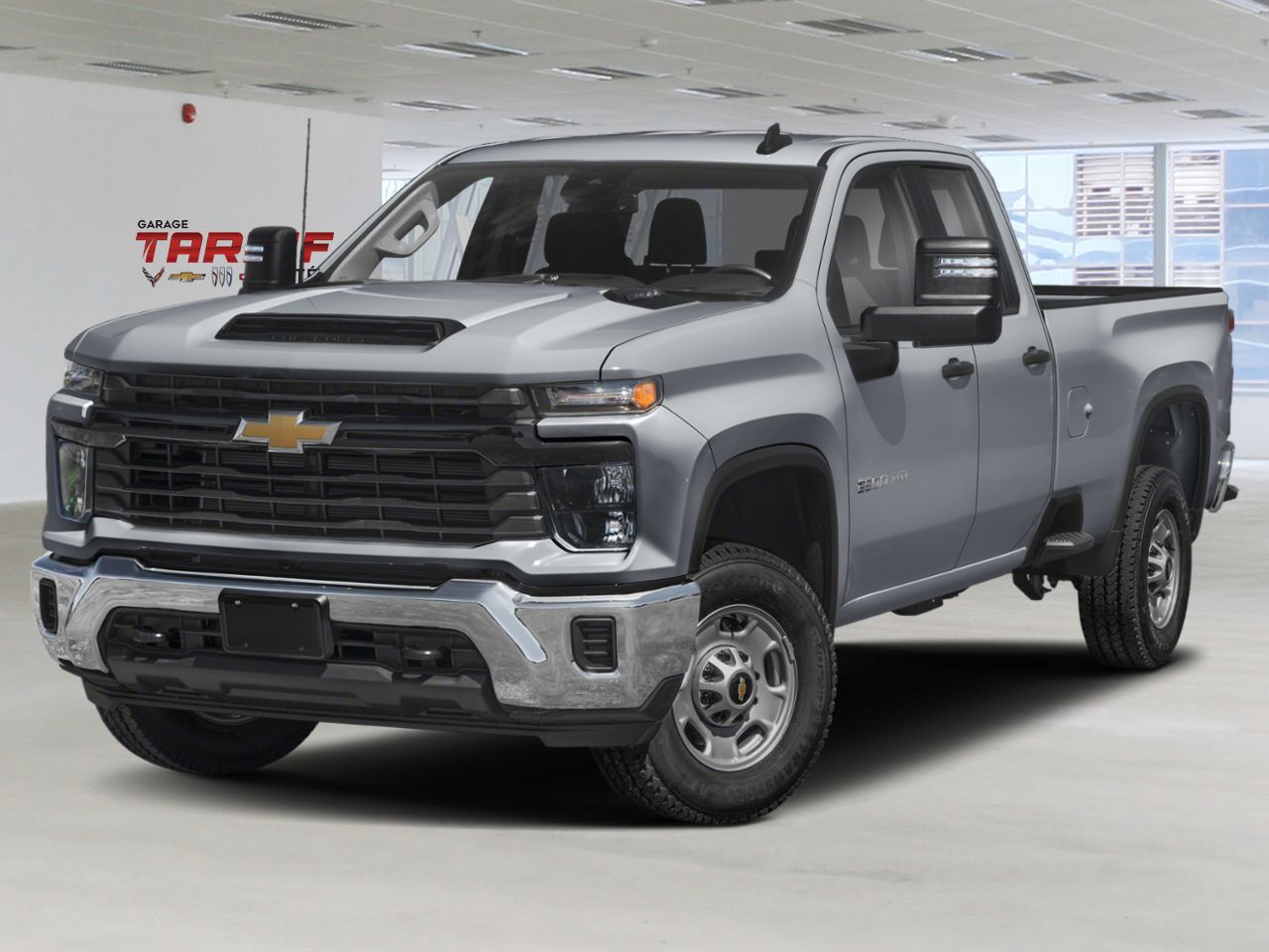 CHEVROLET Silverado 2500HD WT cabine double 4RM 162 po 2026 Gris sterling m&eacute;tallis&eacute; Amos - photo #0