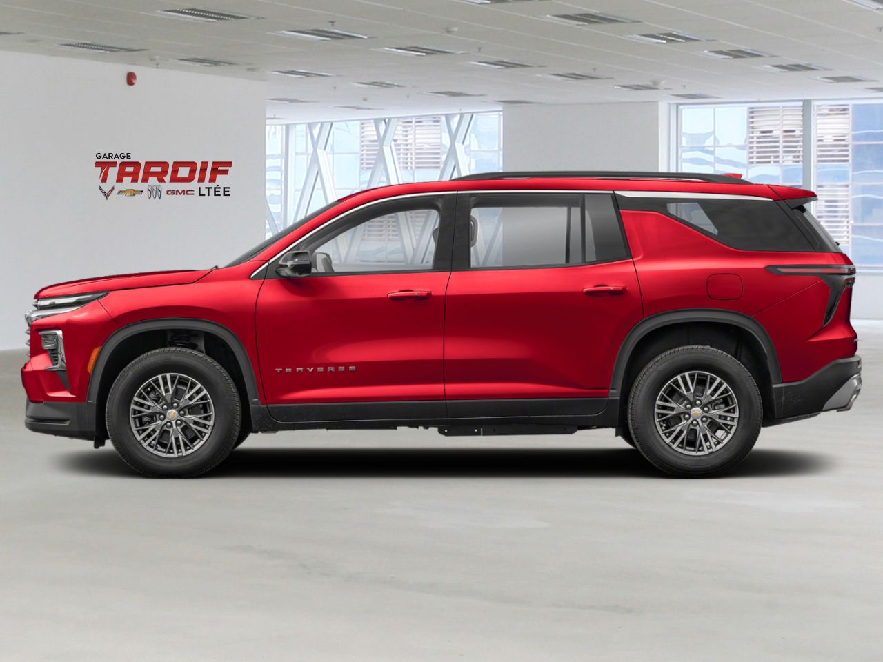 CHEVROLET Traverse Traction int&eacute;grale, 4 portes LT 2026 Teinte rouge &eacute;clatant Amos - photo #1