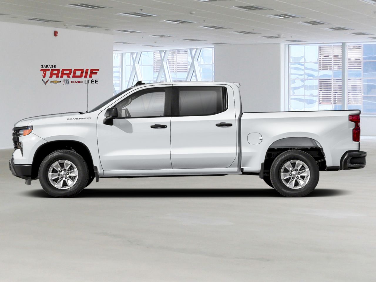 2026 CHEVROLET Silverado 1500 Custom cabine multiplace 4RM 157 po Summit White Amos - photo #1