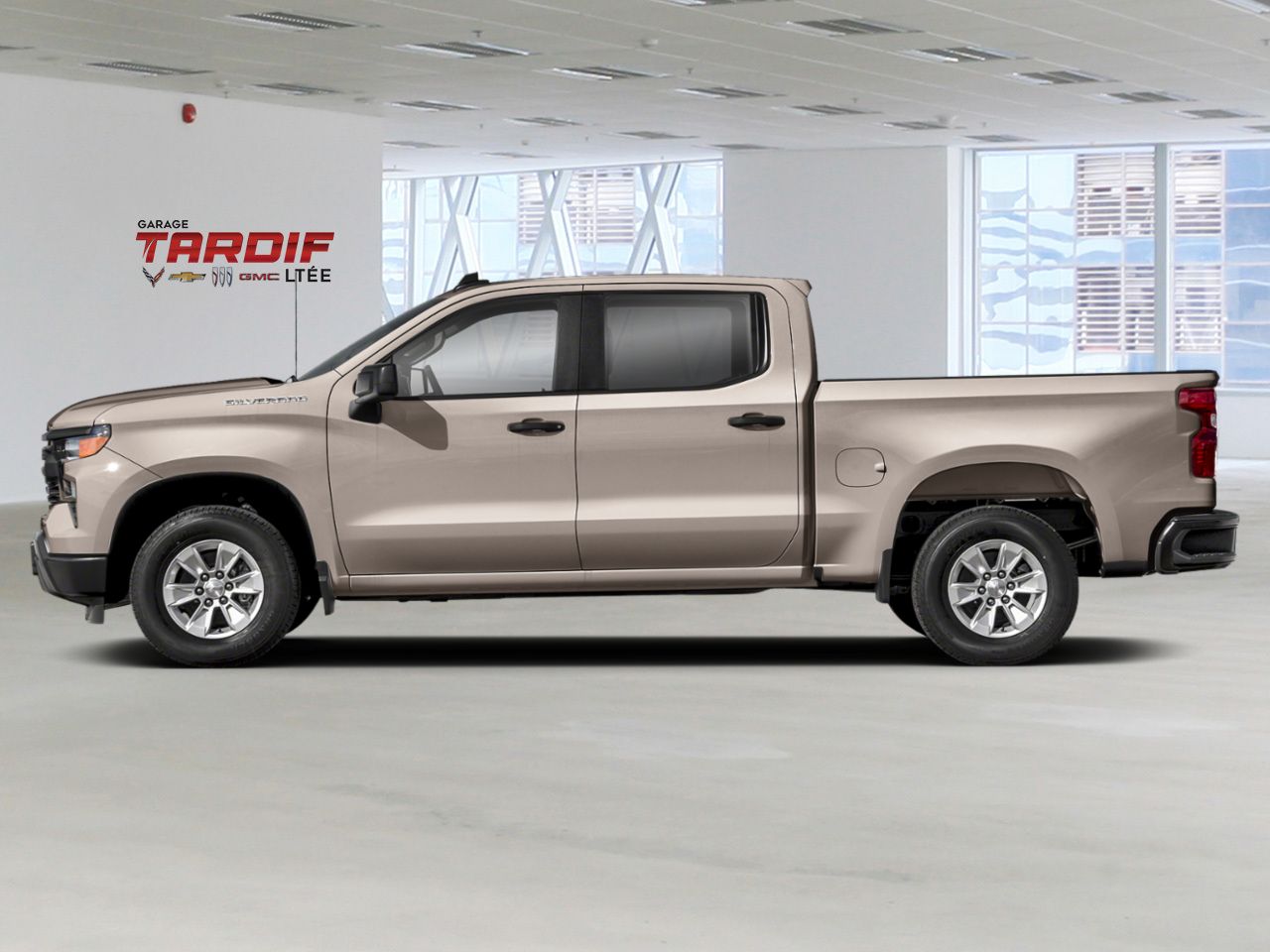 2026 CHEVROLET Silverado 1500 Custom cabine multiplace 4RM 157 po White Sands Amos - photo #1