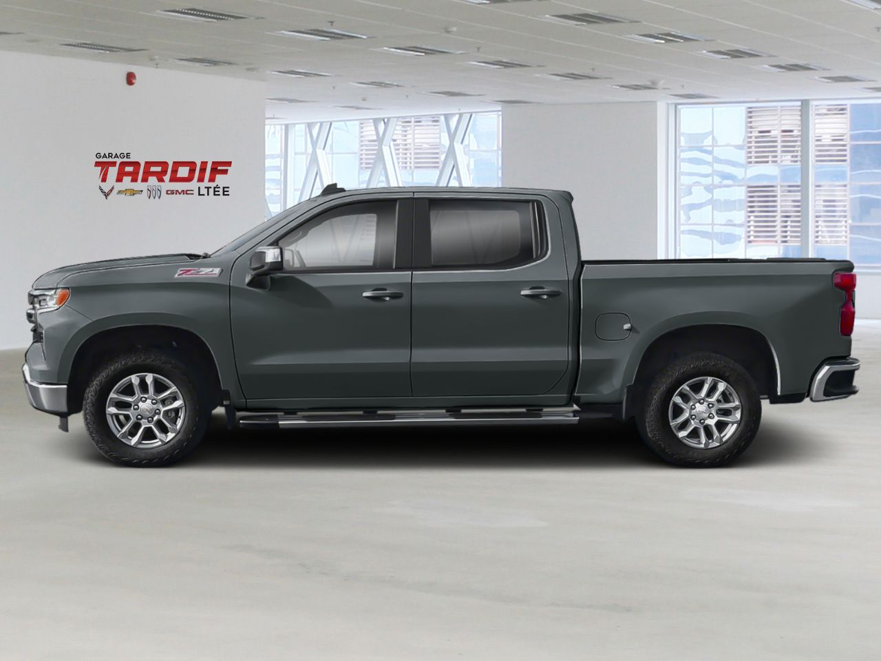 CHEVROLET Silverado 1500 LT cabine multiplace 4RM 157 po 2026 Gris cypr&egrave;s Amos - photo #1
