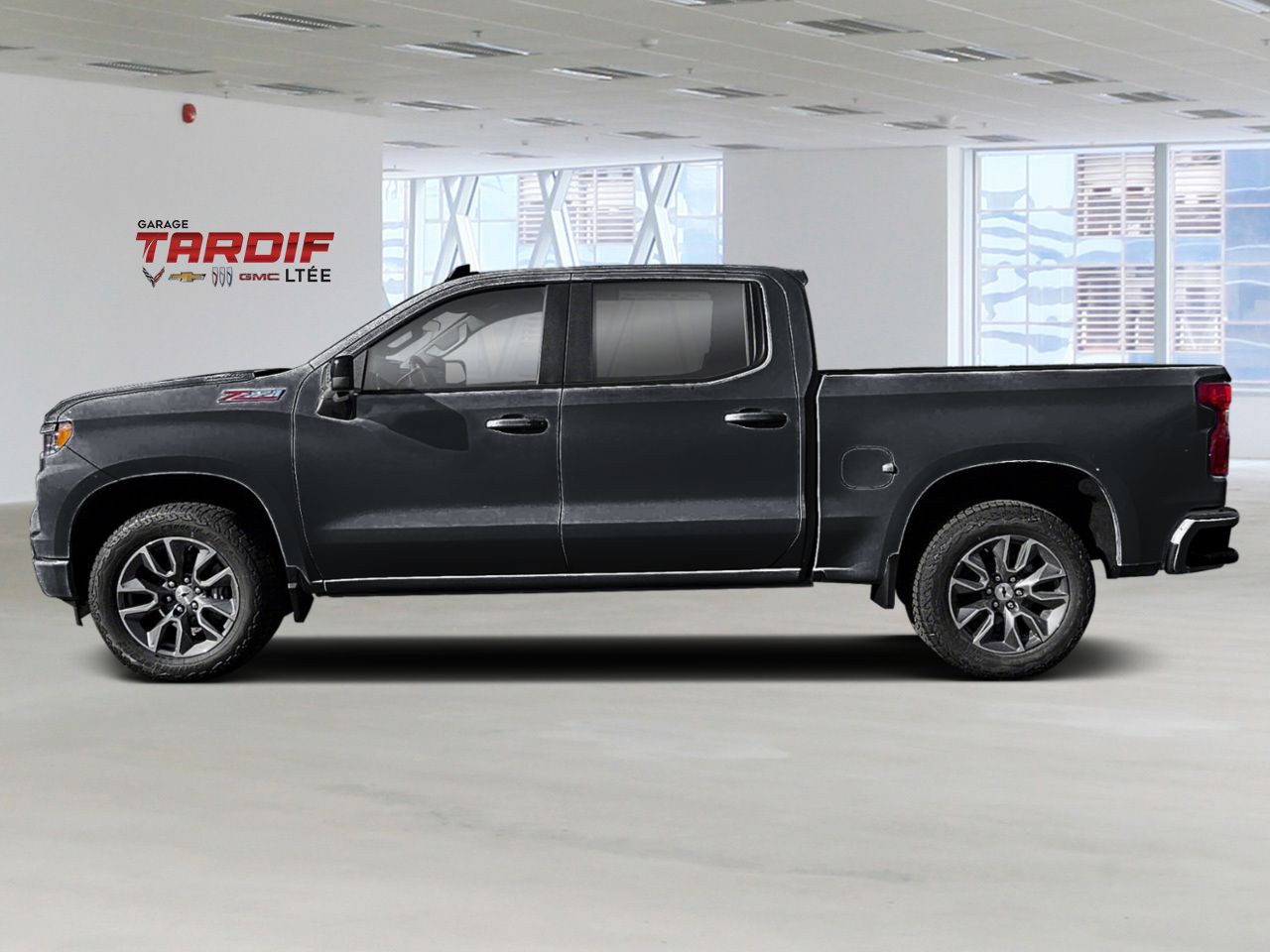 CHEVROLET Silverado 1500 RST cabine multiplace 4RM 157 po 2026 Noir Amos - photo #1