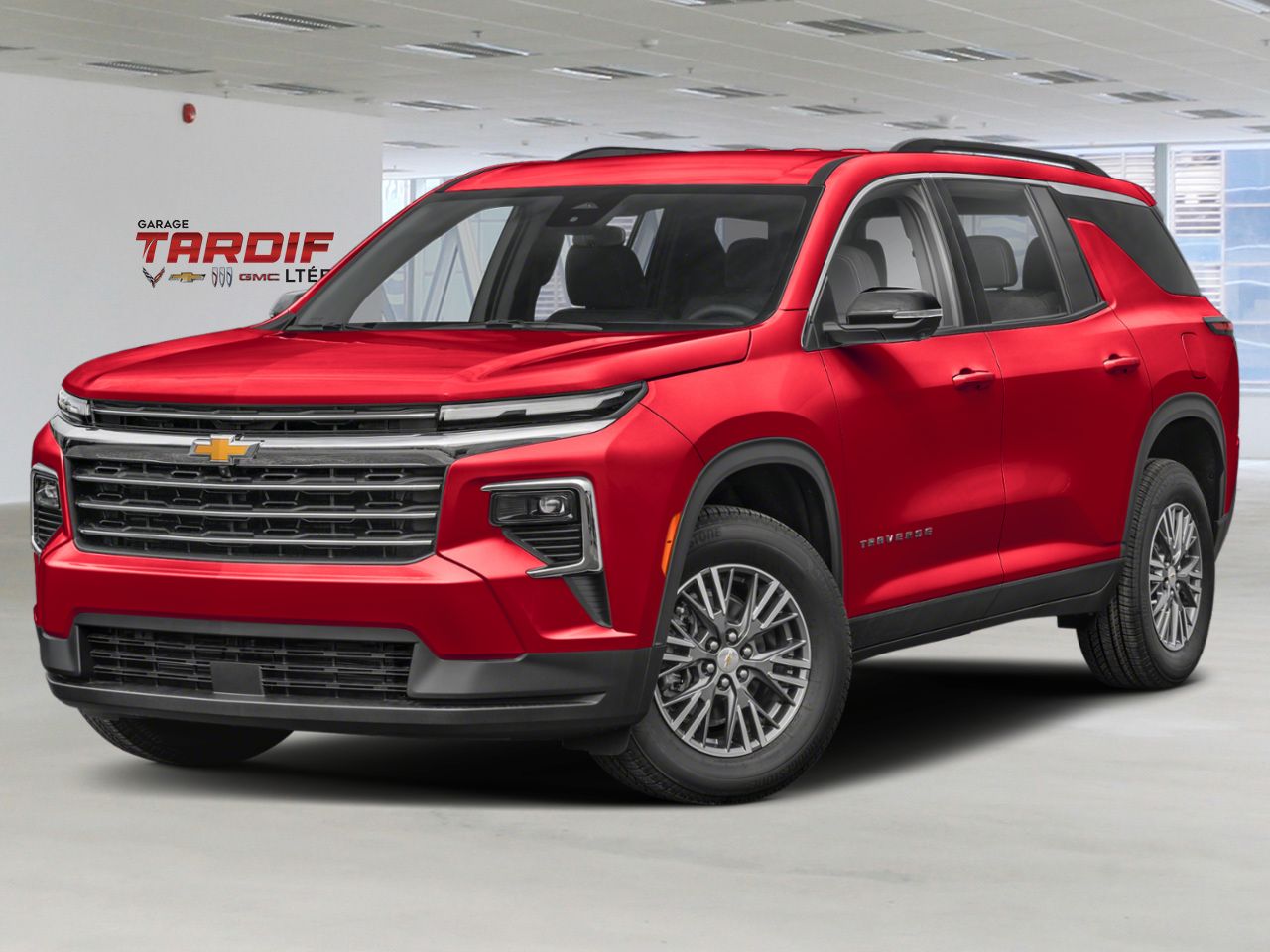 CHEVROLET Traverse Traction int&eacute;grale, 4 portes LT 2026 Teinte rouge &eacute;clatant Amos - photo #0