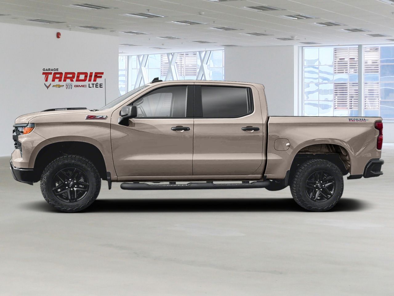 CHEVROLET Silverado 1500 Custom Trail Boss cabine multiplace 4RM 157 po 2026 Sables blancs Amos - photo #1