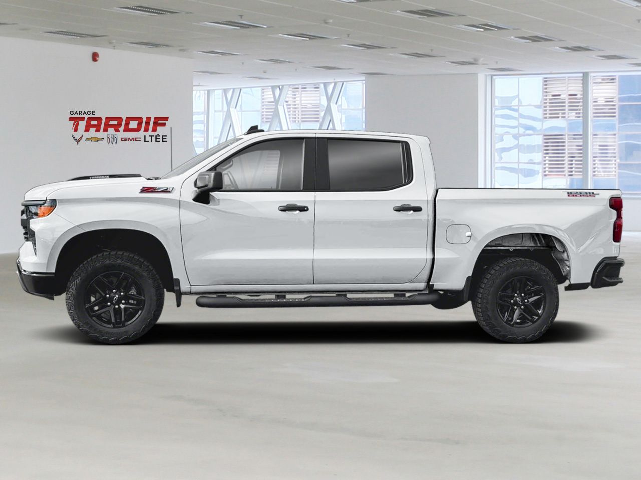 2026 CHEVROLET Silverado 1500 Custom Trail Boss cabine multiplace 4RM 157 po Summit White Amos - photo #1