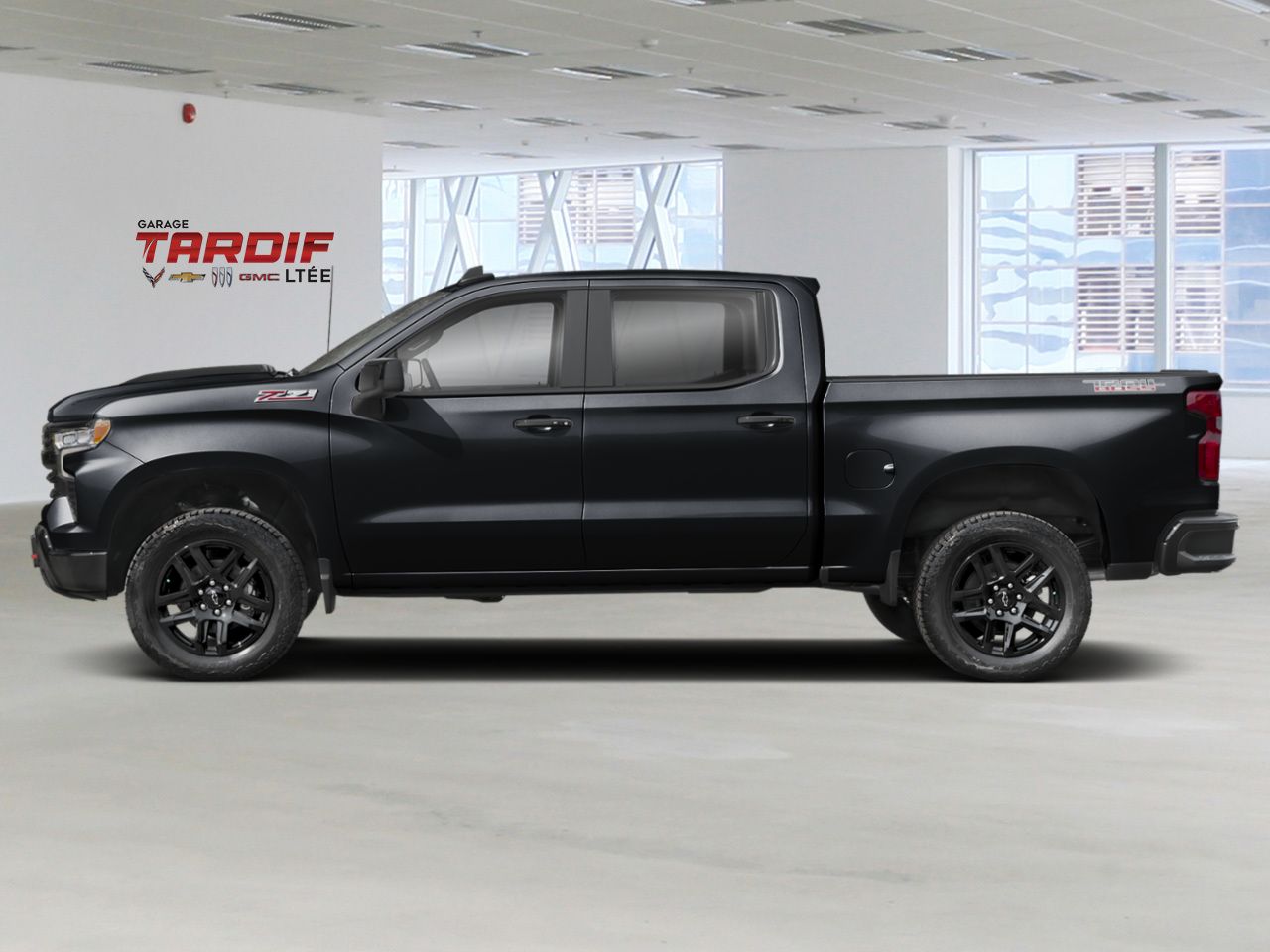 CHEVROLET Silverado 1500 LT Trail Boss cabine multiplace 4RM 157 po 2026 Noir Amos - photo #1