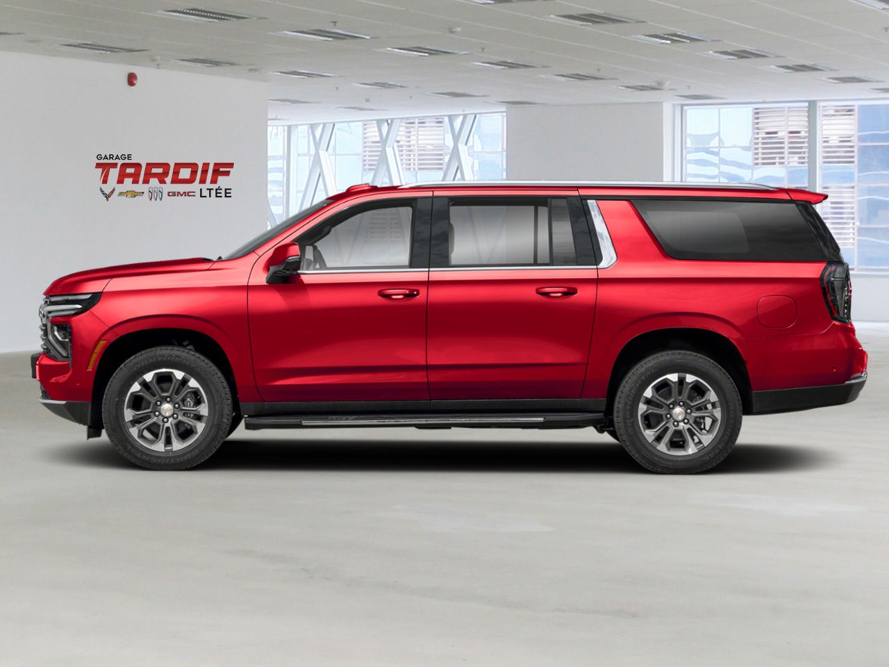 2025 CHEVROLET Suburban 4 RM 4 portes LT Radiant Red Tintcoat Amos - photo #2