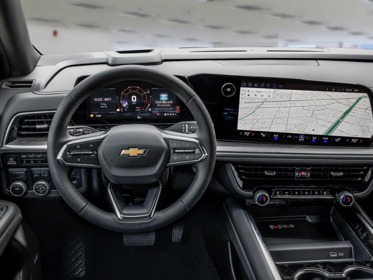 2025 CHEVROLET Suburban 4 RM 4 portes LT Radiant Red Tintcoat Amos - photo #3