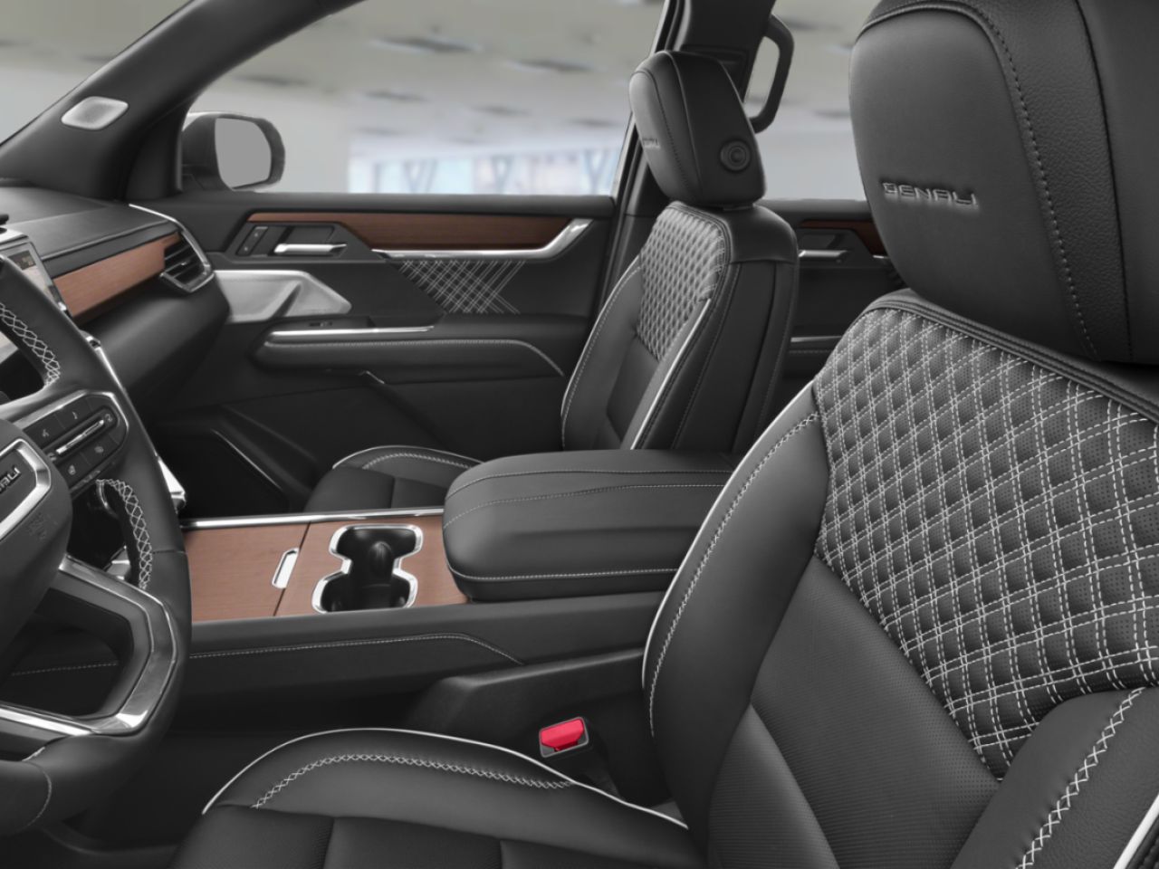 GMC Acadia Denali Ultimate 4 portes TI 2026 Blanc glacier 3 couches Amos - photo #4