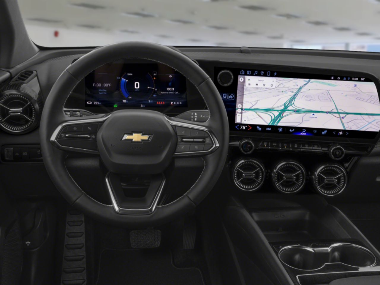 CHEVROLET Blazer EV Traction int&eacute;grale, 4 portes LT 2026 Gris sterling m&eacute;tallis&eacute; Amos - photo #12