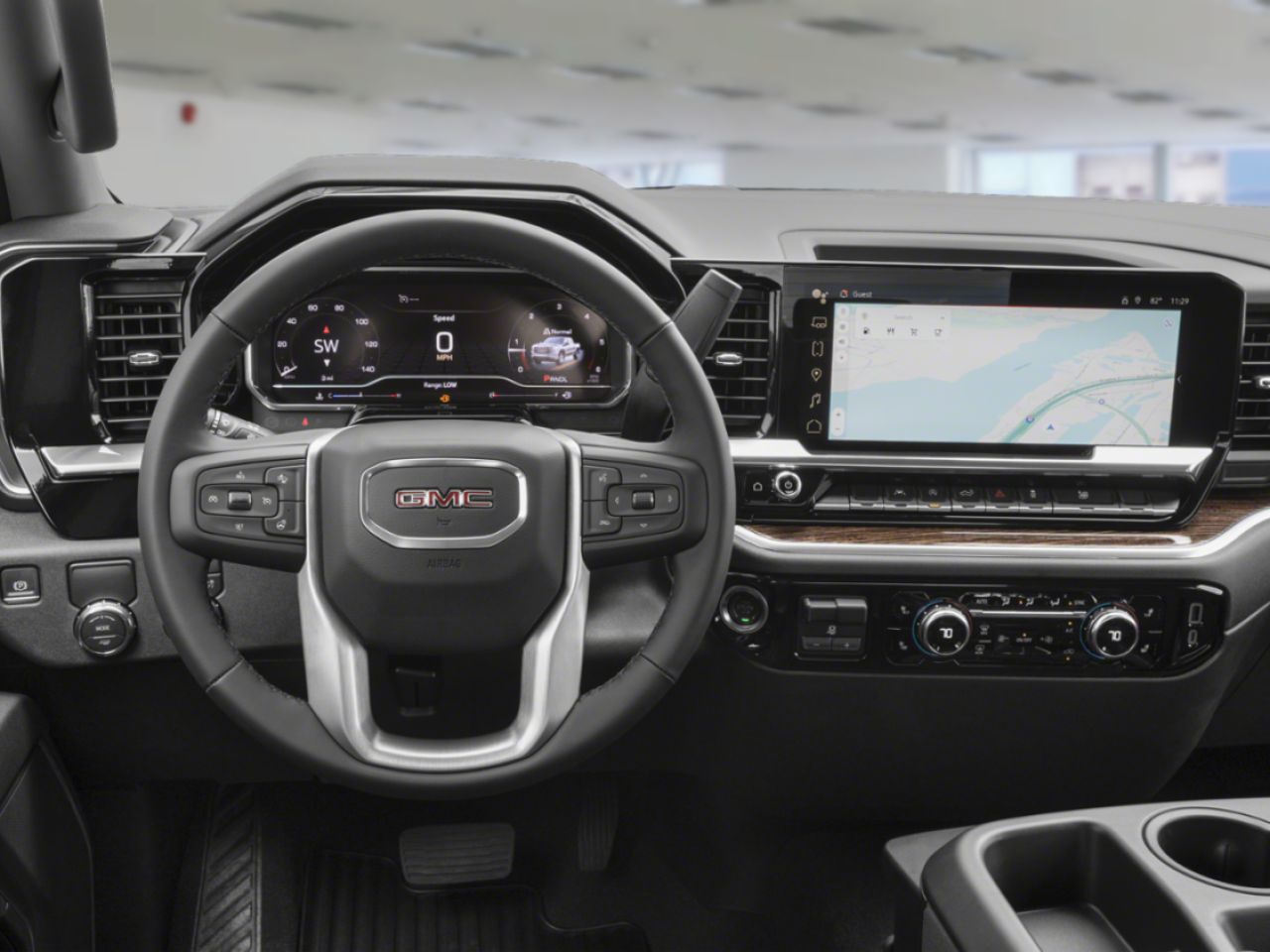 GMC Sierra 1500 Elevation cabine multiplace 4RM 157 po 2026 Noir onyx Amos - photo #7