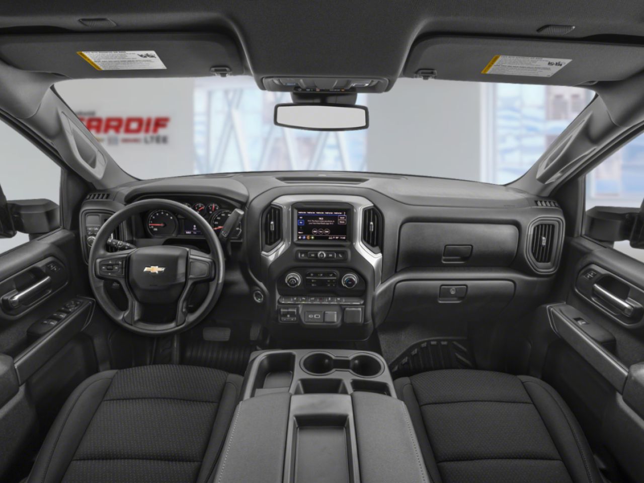 CHEVROLET Silverado 2500HD WT cabine double 4RM 162 po 2026 Gris sterling m&eacute;tallis&eacute; Amos - photo #8