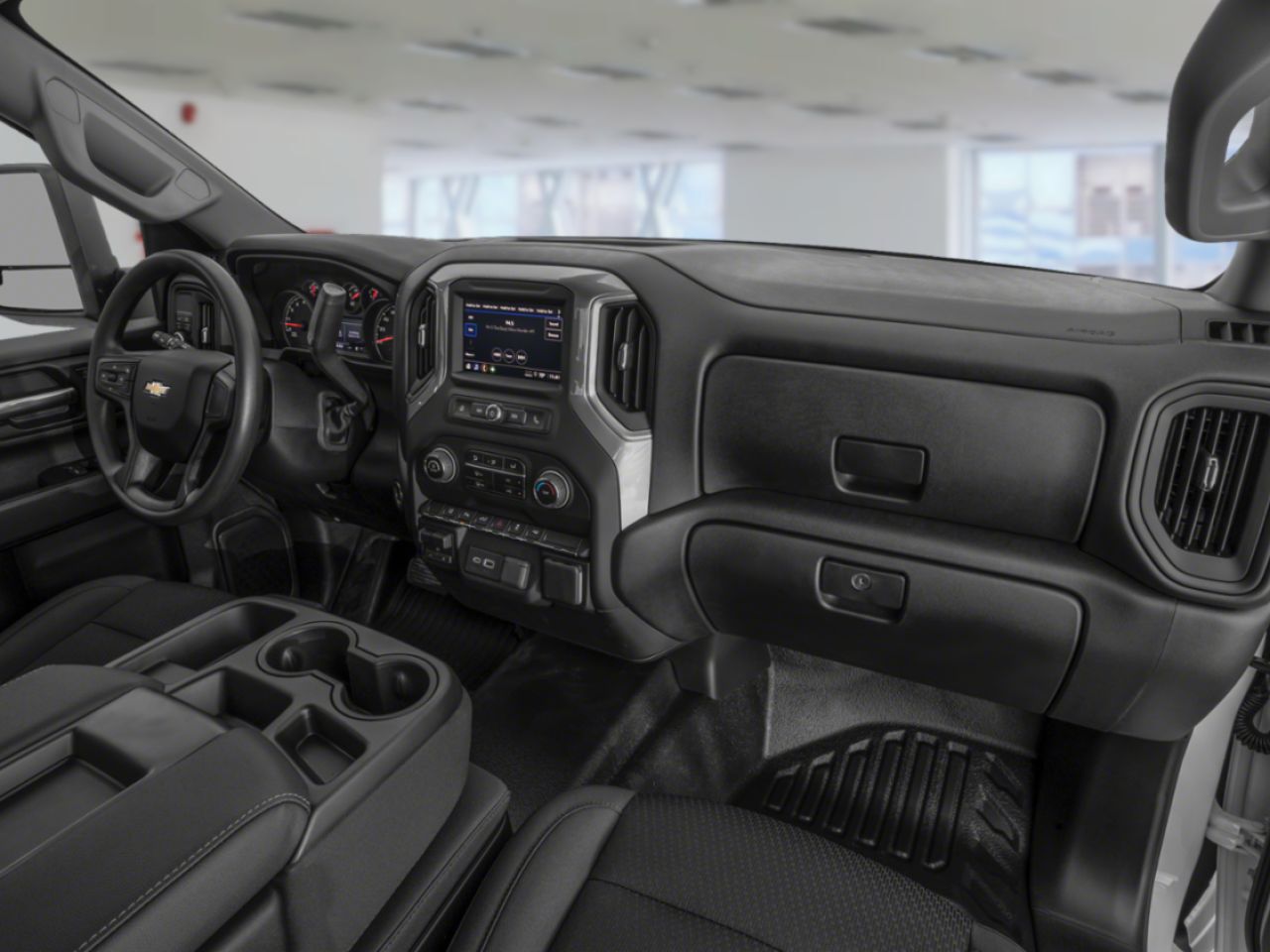 CHEVROLET Silverado 2500HD WT cabine double 4RM 162 po 2026 Gris sterling m&eacute;tallis&eacute; Amos - photo #3