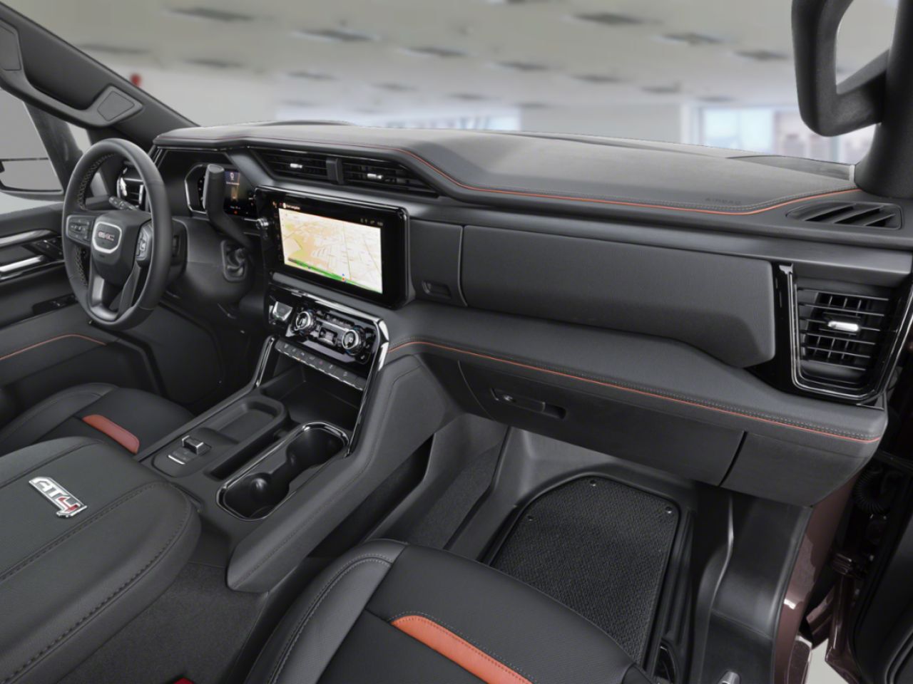 GMC Sierra 2500HD AT4 cabine multiplace 4RM 172 po 2026 Noir onyx Amos - photo #3
