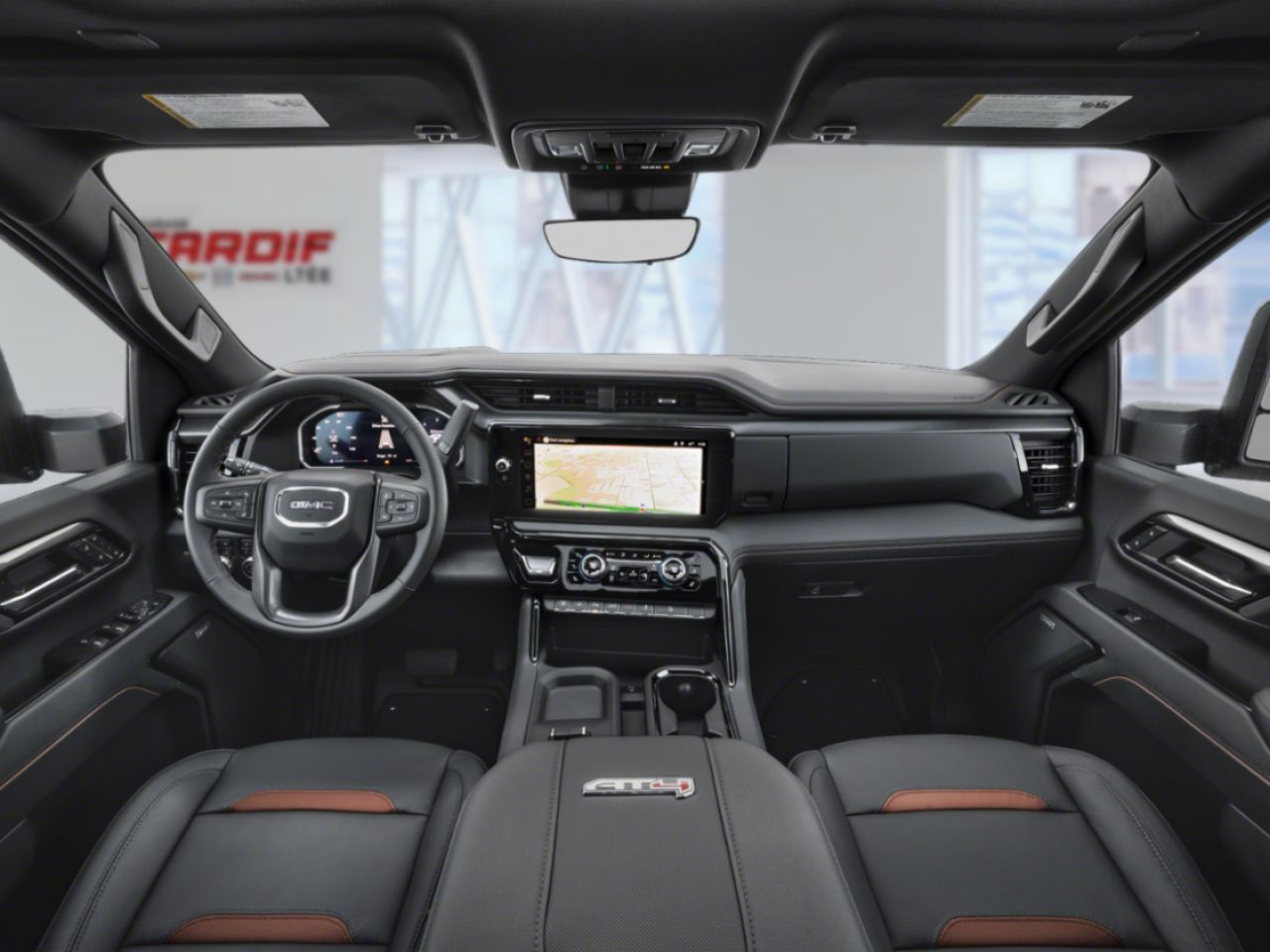 GMC Sierra 2500HD AT4 cabine multiplace 4RM 172 po 2026 Noir onyx Amos - photo #10