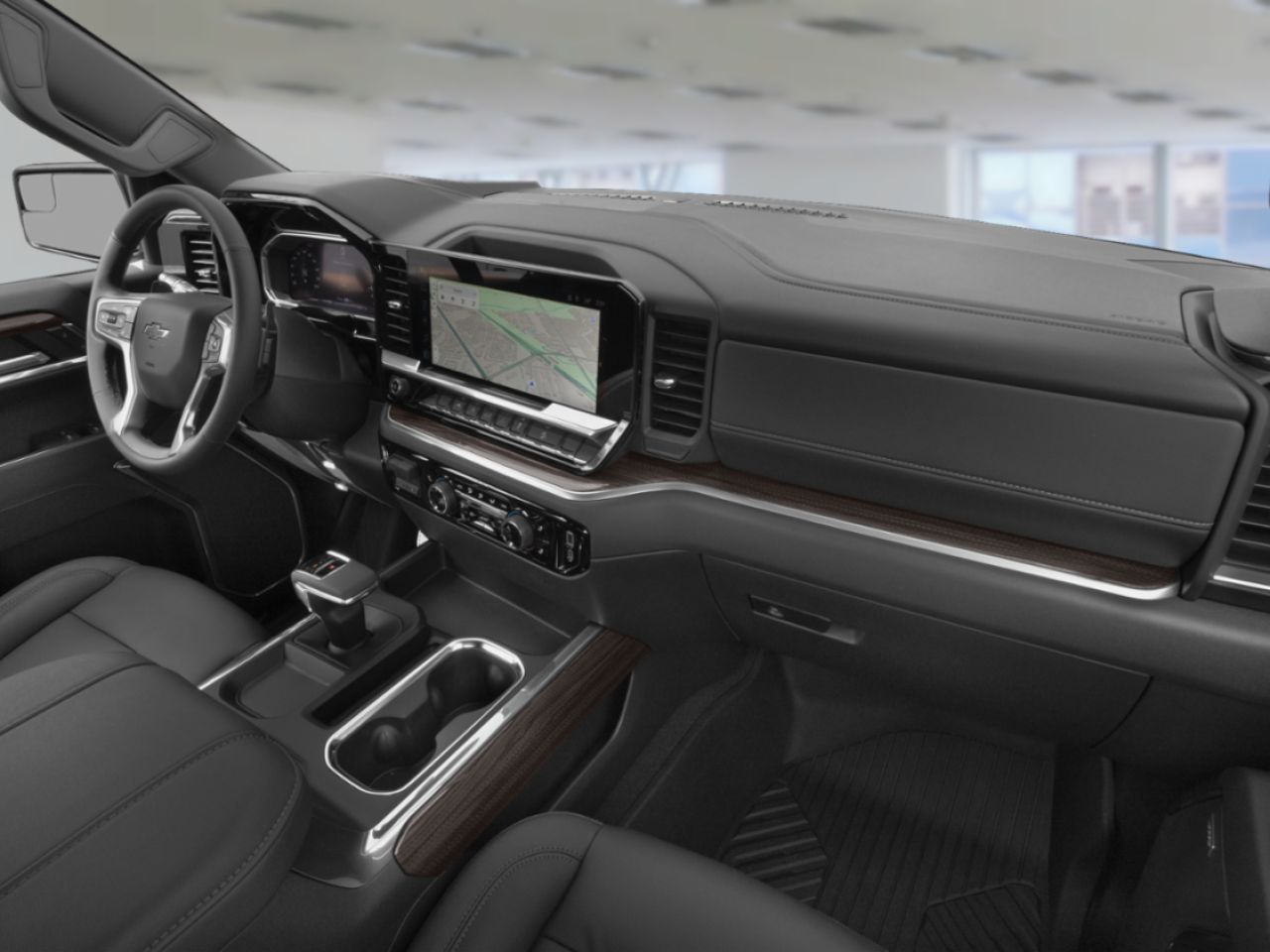CHEVROLET Silverado 1500 LT Trail Boss cabine multiplace 4RM 157 po 2026 Noir Amos - photo #12
