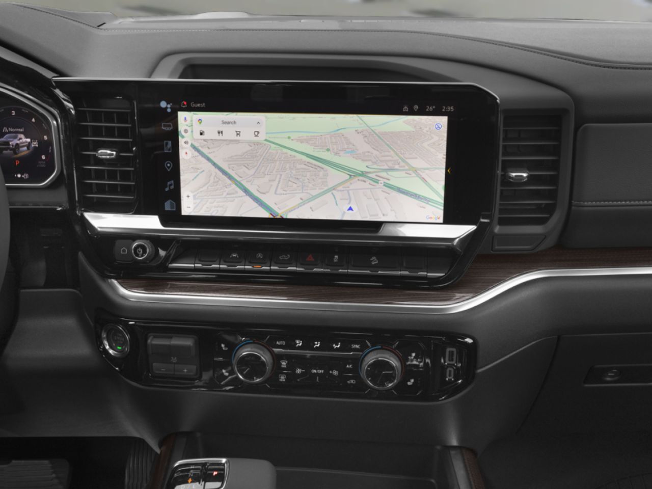 CHEVROLET Silverado 1500 LT Trail Boss cabine multiplace 4RM 157 po 2026 Noir Amos - photo #3