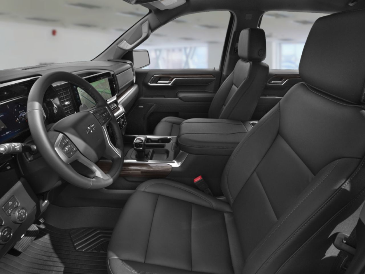 CHEVROLET Silverado 1500 LT Trail Boss cabine multiplace 4RM 157 po 2026 Noir Amos - photo #8