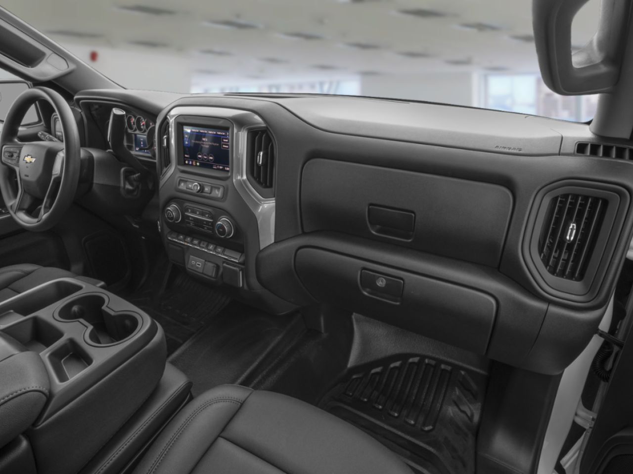 2026 CHEVROLET Silverado 1500 Custom cabine multiplace 4RM 157 po White Sands Amos - photo #7