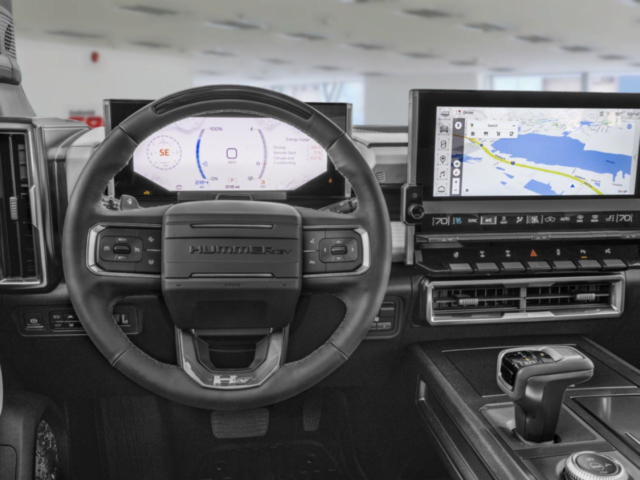 2026 GMC HUMMER EV Pickup 2X cabine multiplace e4RM avec 1SC Meteorite Metallic (Grey) Amos - photo #8