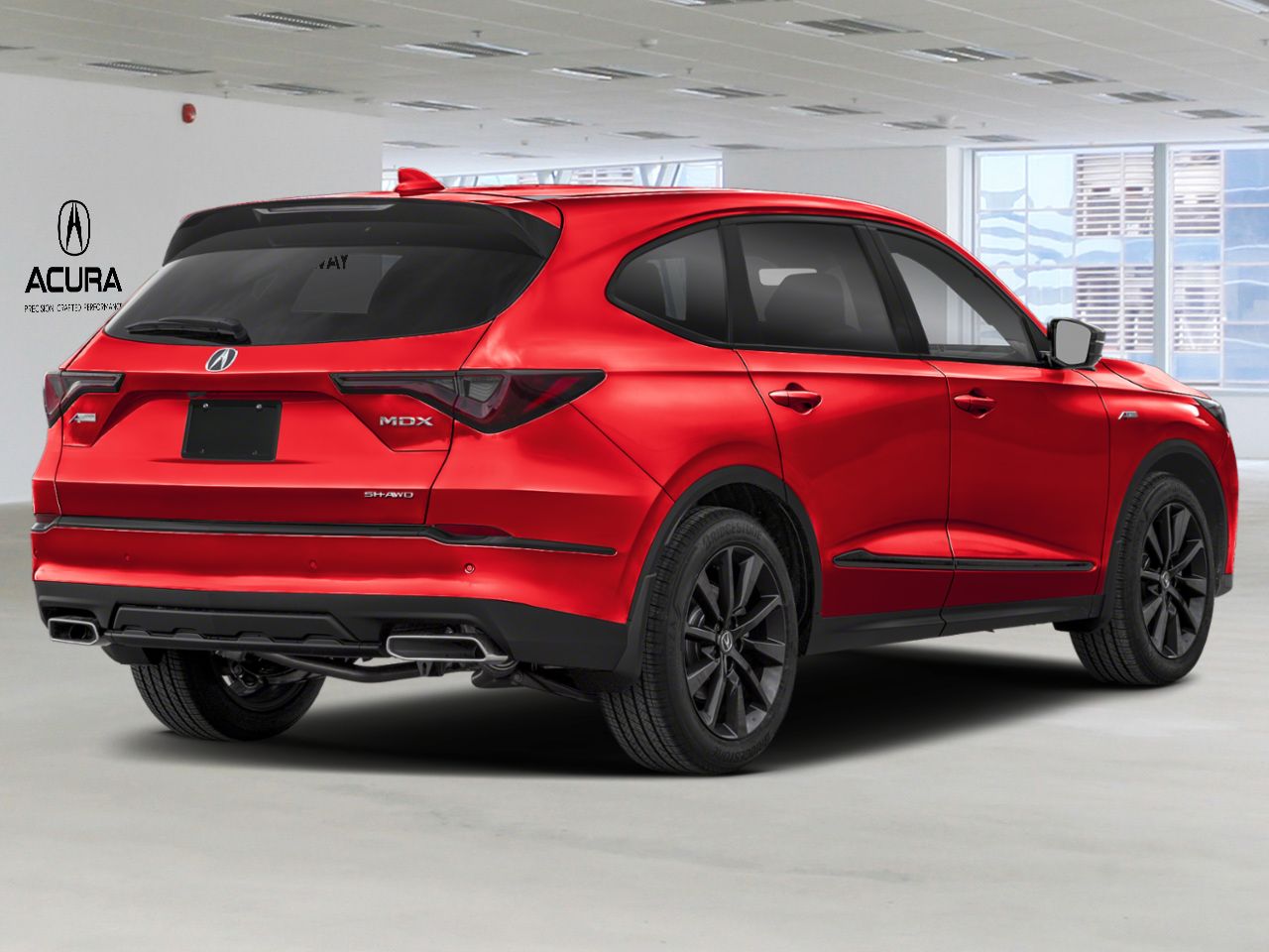 2026 Acura MDX Performance Red Pearl Etobicoke - photo #2