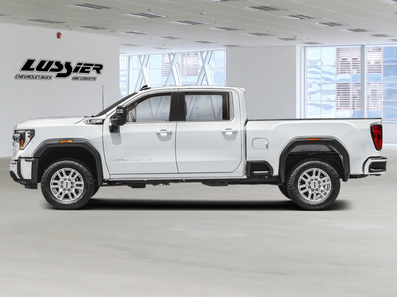 GMC Sierra 2500HD SLE cabine multiplace 4RM 172 po 2024 Blanc sommet Saint-Hyacinthe - photo #2