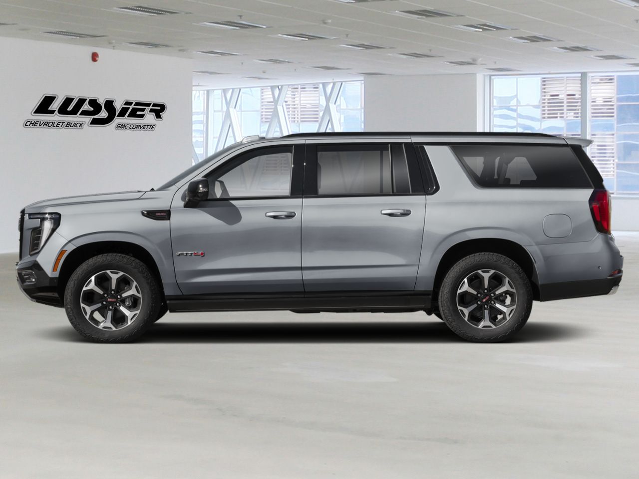 Gray 2026 GMC Yukon XL AT4 Ultimate 4WD SUV / Crossover Four-Wheel Drive Automatic