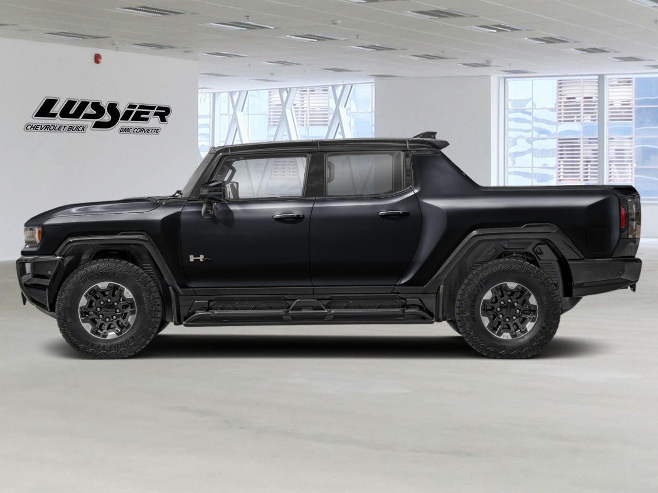 Black 2026 GMC Hummer EV Pickup Pickup Truck All-Wheel Drive Automatic