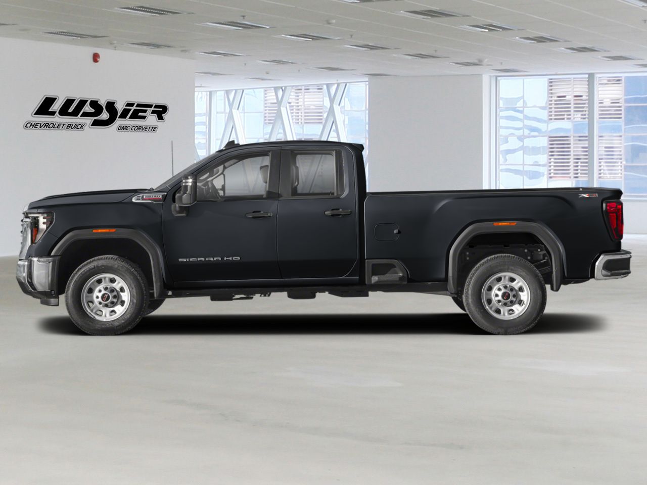 Black 2026 GMC Sierra 3500HD Pickup Truck Four-Wheel Drive Automatic