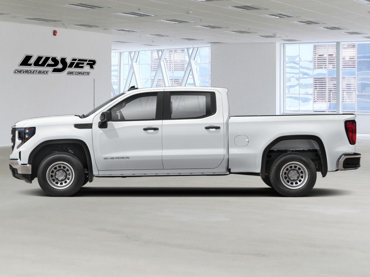 White 2026 GMC Sierra 1500 Pickup Truck Four-Wheel Drive Automatic