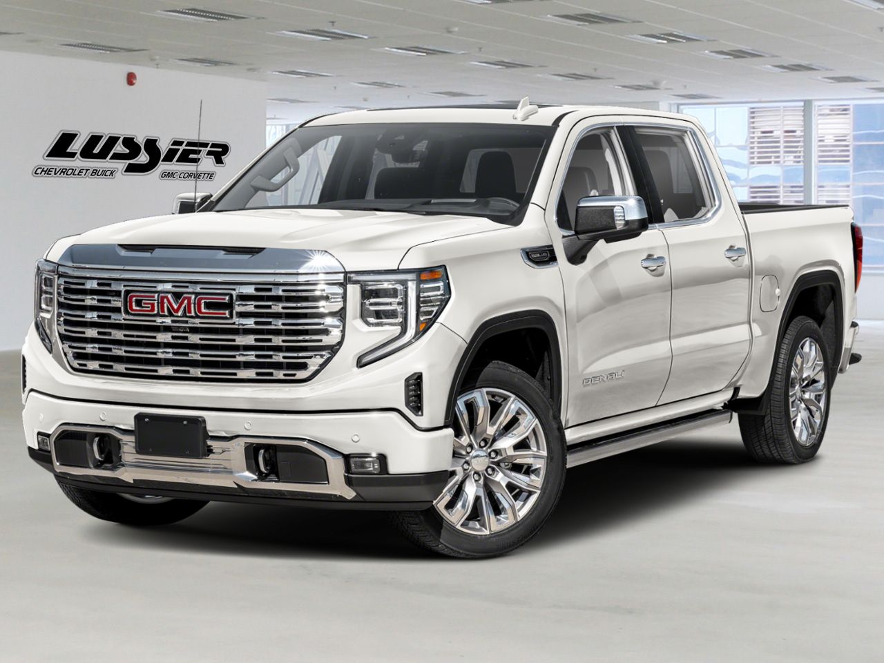 2026 GMC Sierra 1500 Denali cabine multiplace 4RM 157 po Glacier White Tricoat Saint-Hyacinthe - photo #0