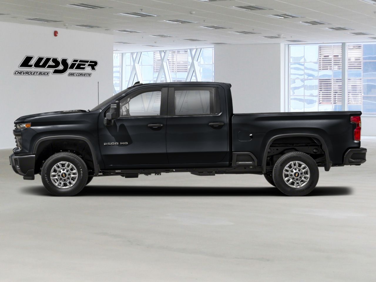Black 2026 Chevrolet Silverado 2500HD Pickup Truck Four-Wheel Drive Automatic