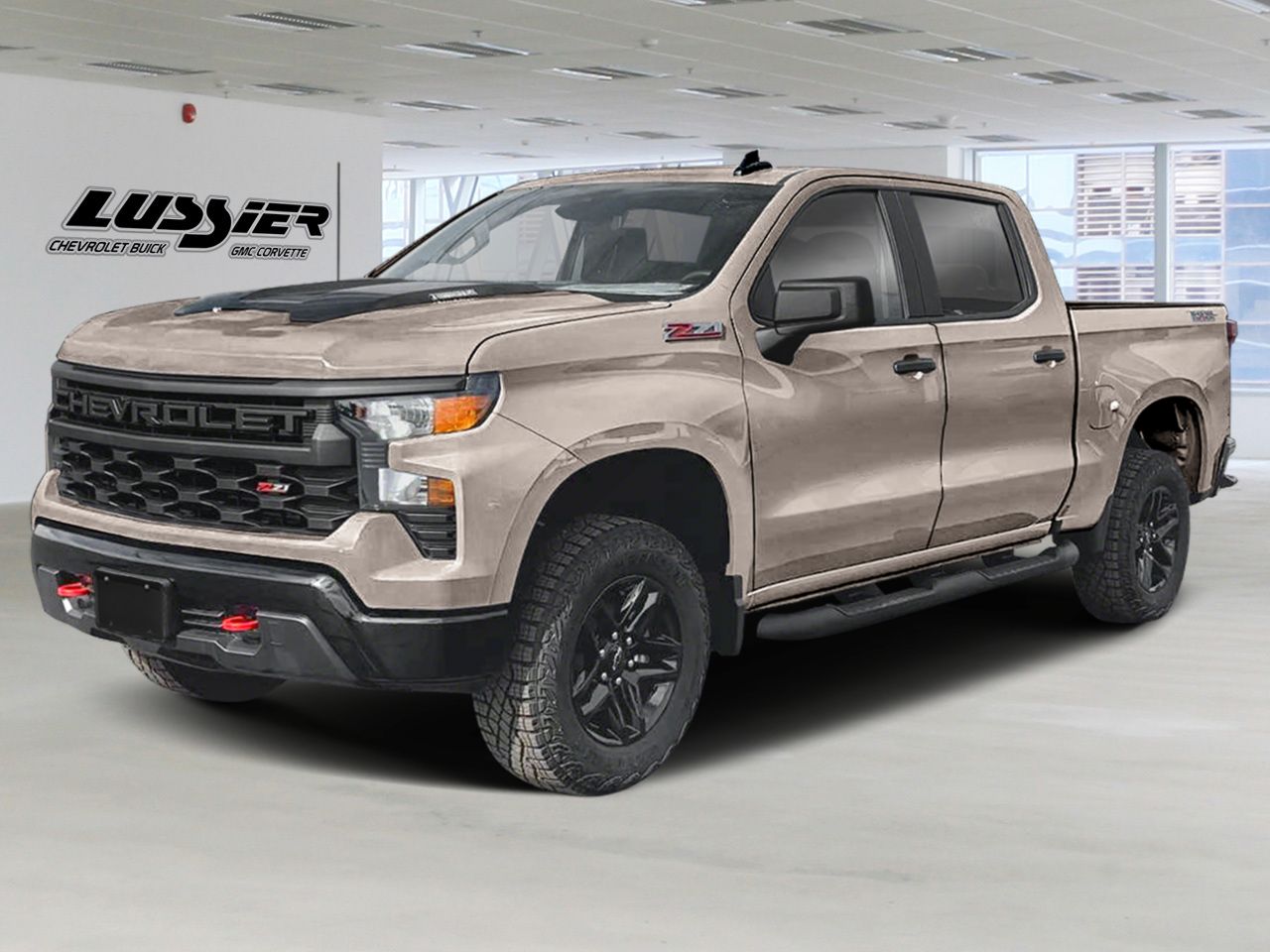 CHEVROLET Silverado 1500 CUSTOM TRAIL BOSS 2026 SABLES BLANC Saint-Hyacinthe - photo #0