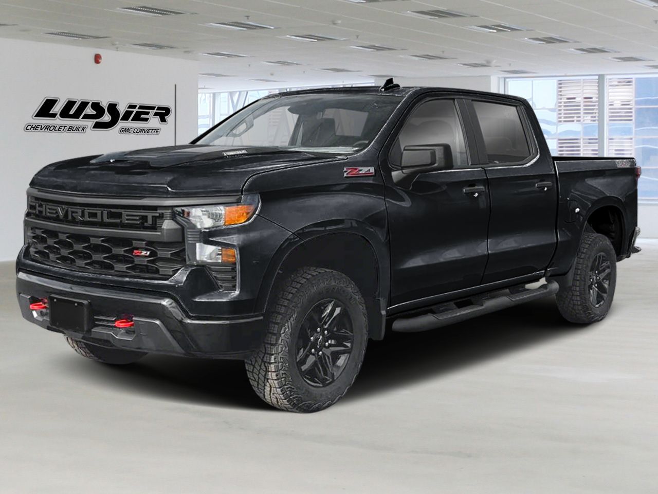 Chevrolet Silverado 1500 Custom Trail Boss cabine multiplace 4RM 157 po 2026 Noir Saint-Hyacinthe - photo #0