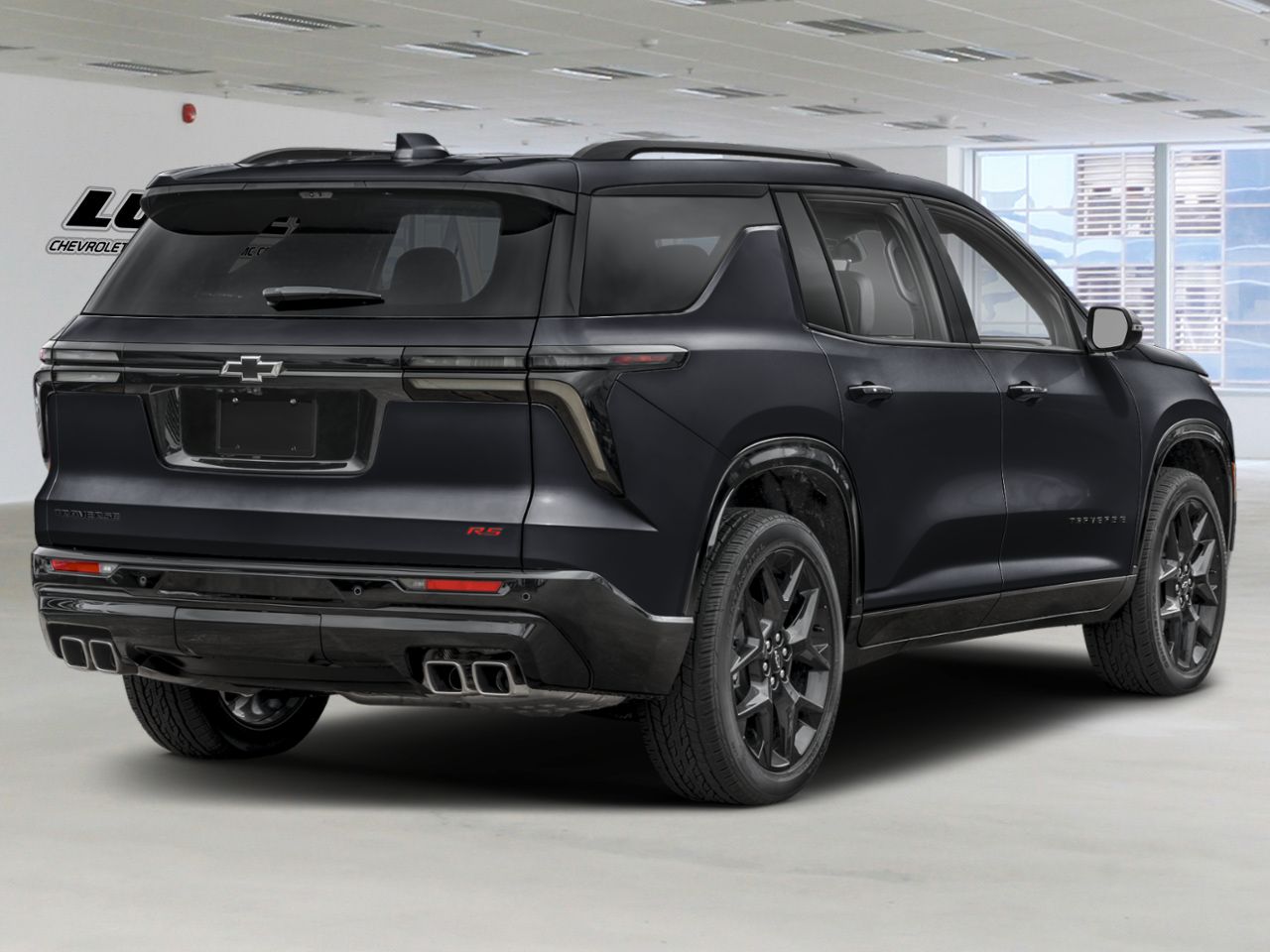 Black 2026 Chevrolet Traverse RS AWD SUV / Crossover Four-Wheel Drive Automatic