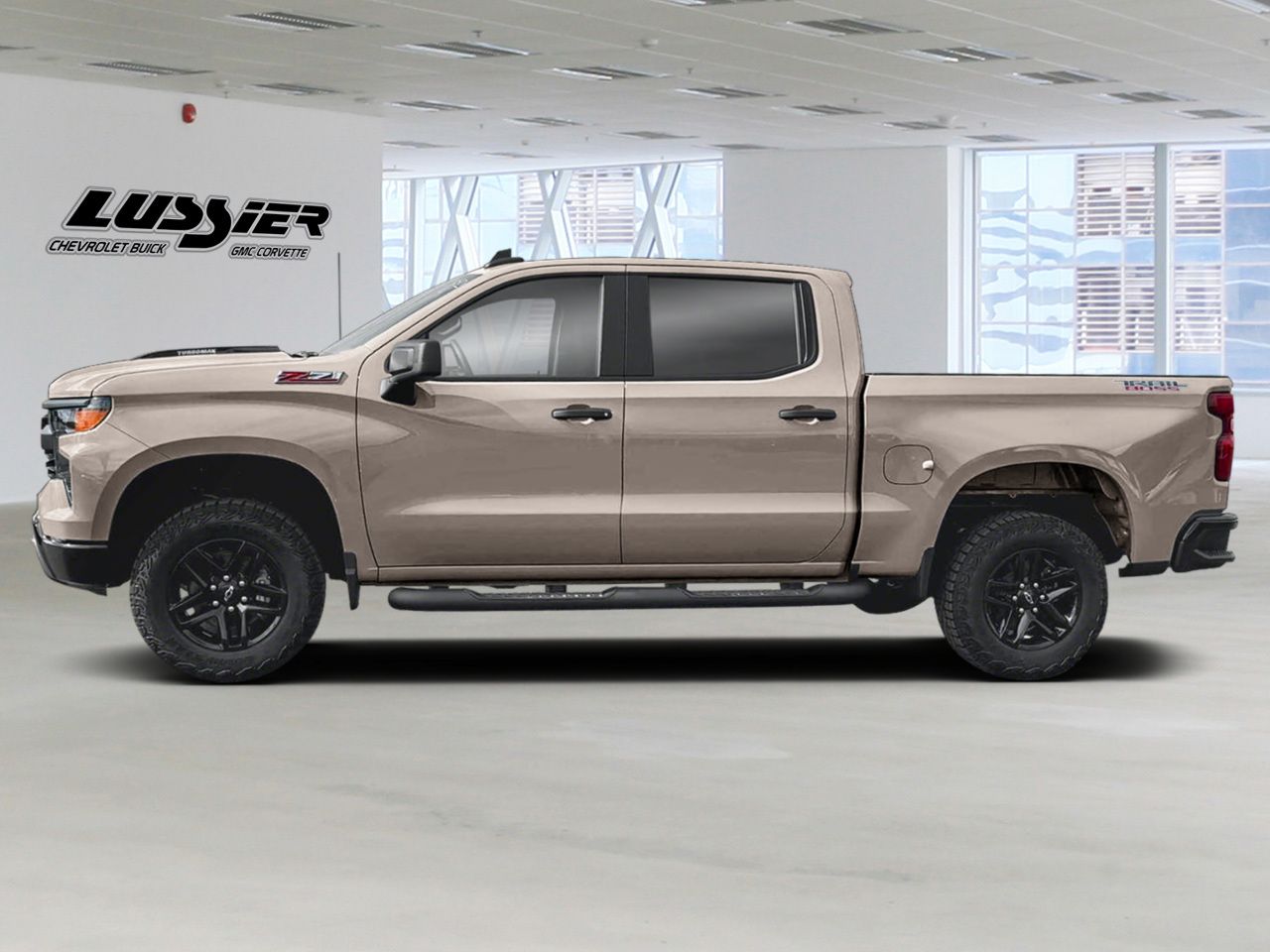 CHEVROLET Silverado 1500 CUSTOM TRAIL BOSS 2026 SABLES BLANC Saint-Hyacinthe - photo #1