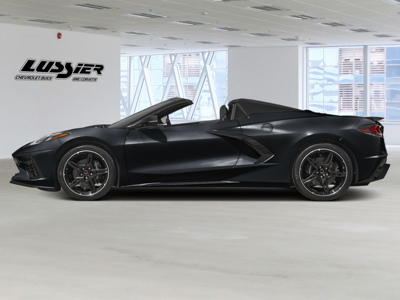 2025 Chevrolet Corvette Stingray cabriolet 2 portes avec 2LT BLACK Saint-Hyacinthe - photo #2