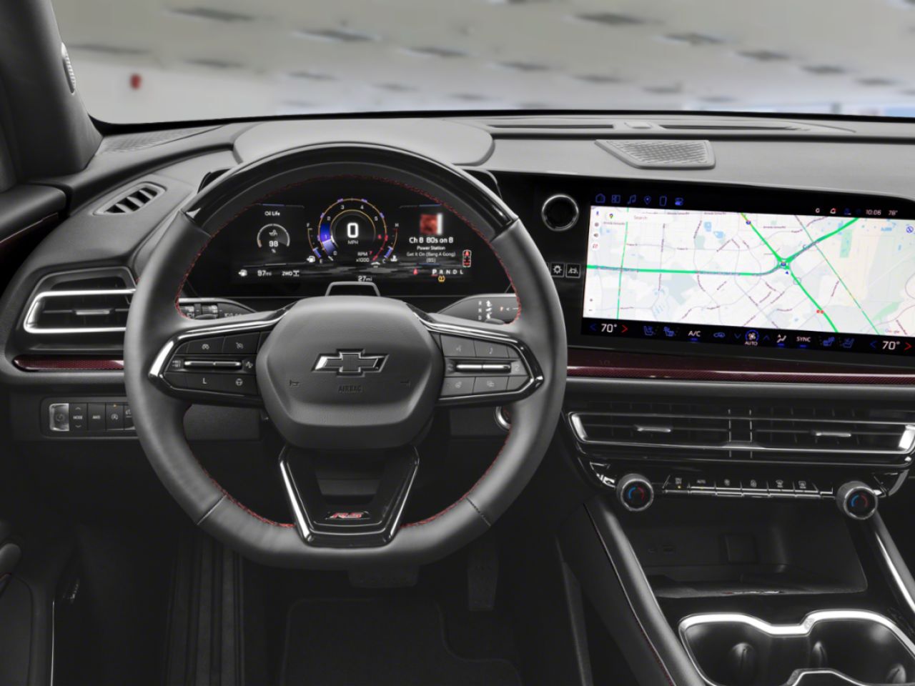 Chevrolet Traverse RS 4 portes TI 2026 Noir mosa&iuml;que m&eacute;tallis&eacute; Saint-Hyacinthe - photo #10