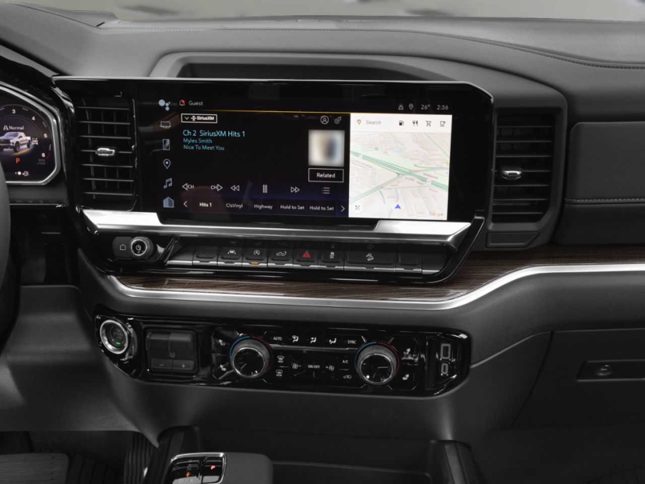 Chevrolet Silverado 1500 LT Trail Boss cabine multiplace 4RM 157 po 2026 Noir Saint-Hyacinthe - photo #6