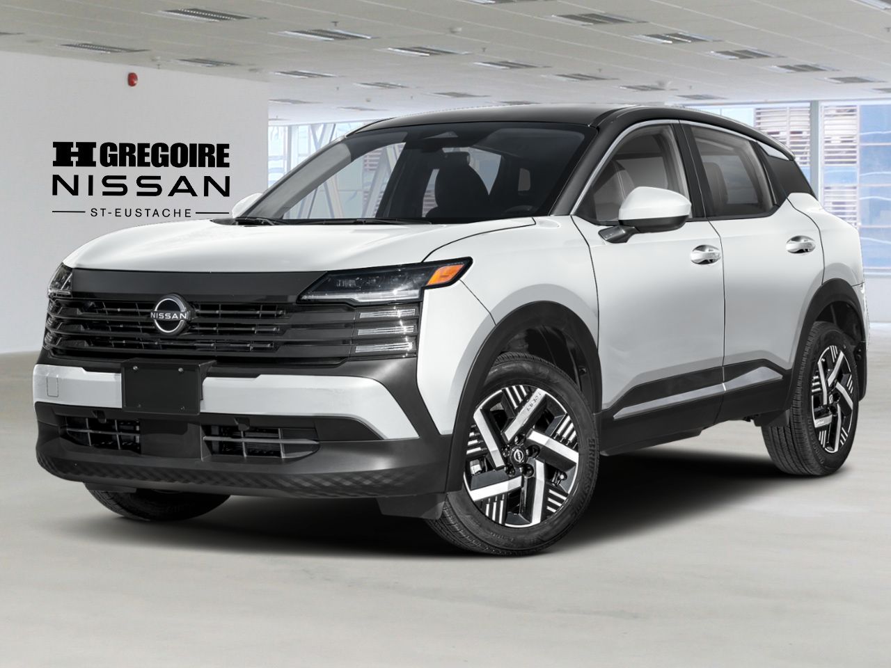 Nissan Kicks 2026 Blanc d'Aspen triple couche/Noir intense Saint-Eustache - photo #0