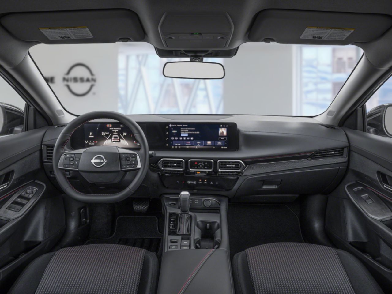 NISSAN Sentra 2026 Blanc d'Aspen triple couche/Noir intense Matane - photo #7