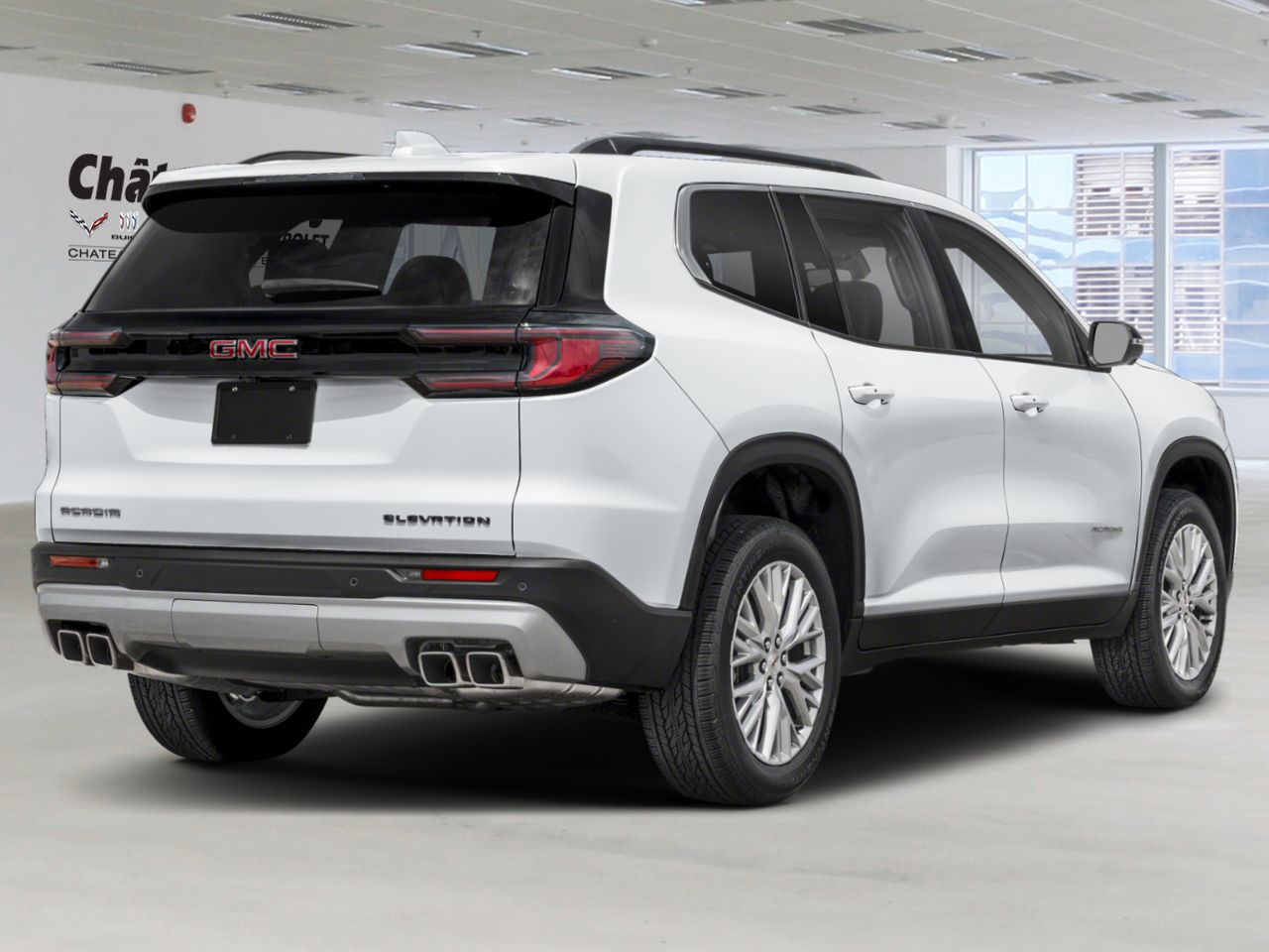 2026 GMC Acadia &Eacute;l&eacute;vation 4 portes TI Summit White Ch&acirc;teauguay - photo #3
