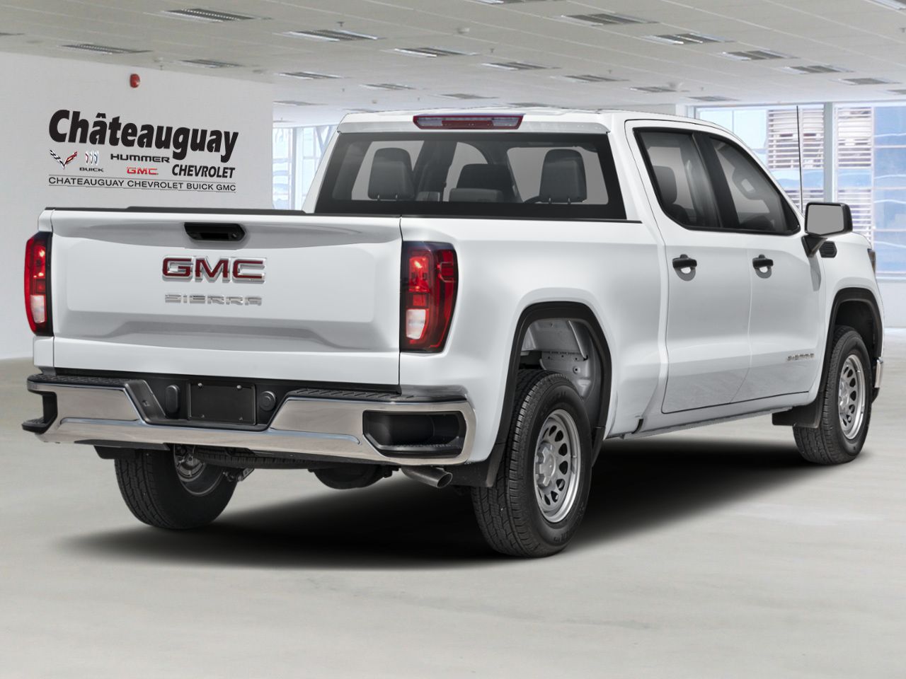 GMC Sierra 1500 K1500 SIERRA CREW CAB PRO STD/BOX (1SA) 2026 Blanc sommet Ch&acirc;teauguay - photo #2