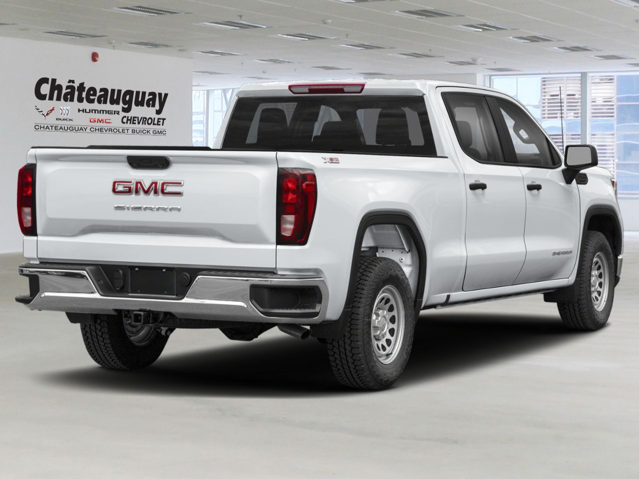 GMC Sierra 1500 K1500 SIERRA CREW CAB PRO STD/BOX (1SA) 2026 Blanc sommet Ch&acirc;teauguay - photo #2