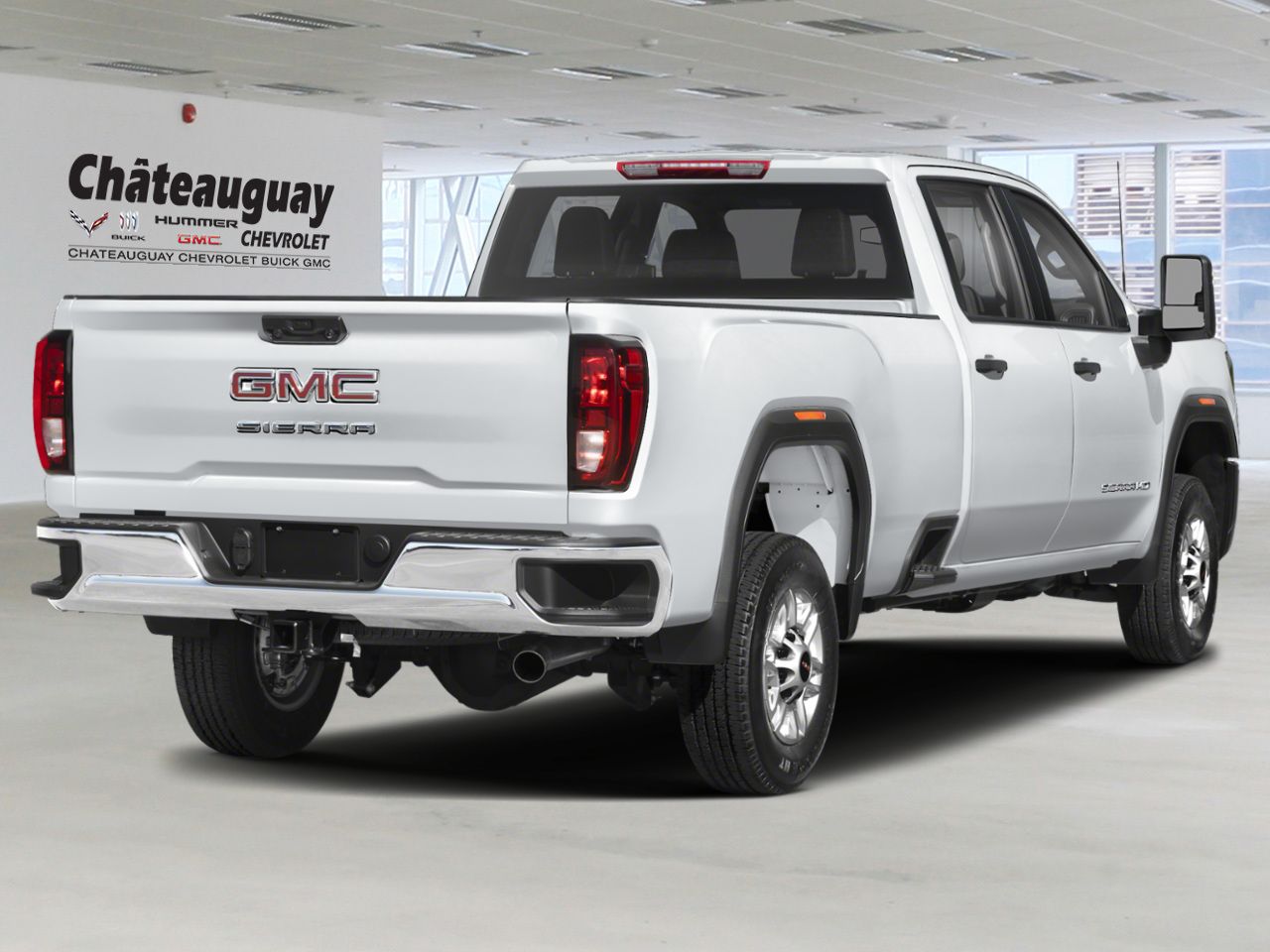 GMC Sierra 2500HD K2500 HD SIERRA CREW CAB PRO L/BOX DURAMAX (1SA) 2026 Blanc sommet Ch&acirc;teauguay - photo #2