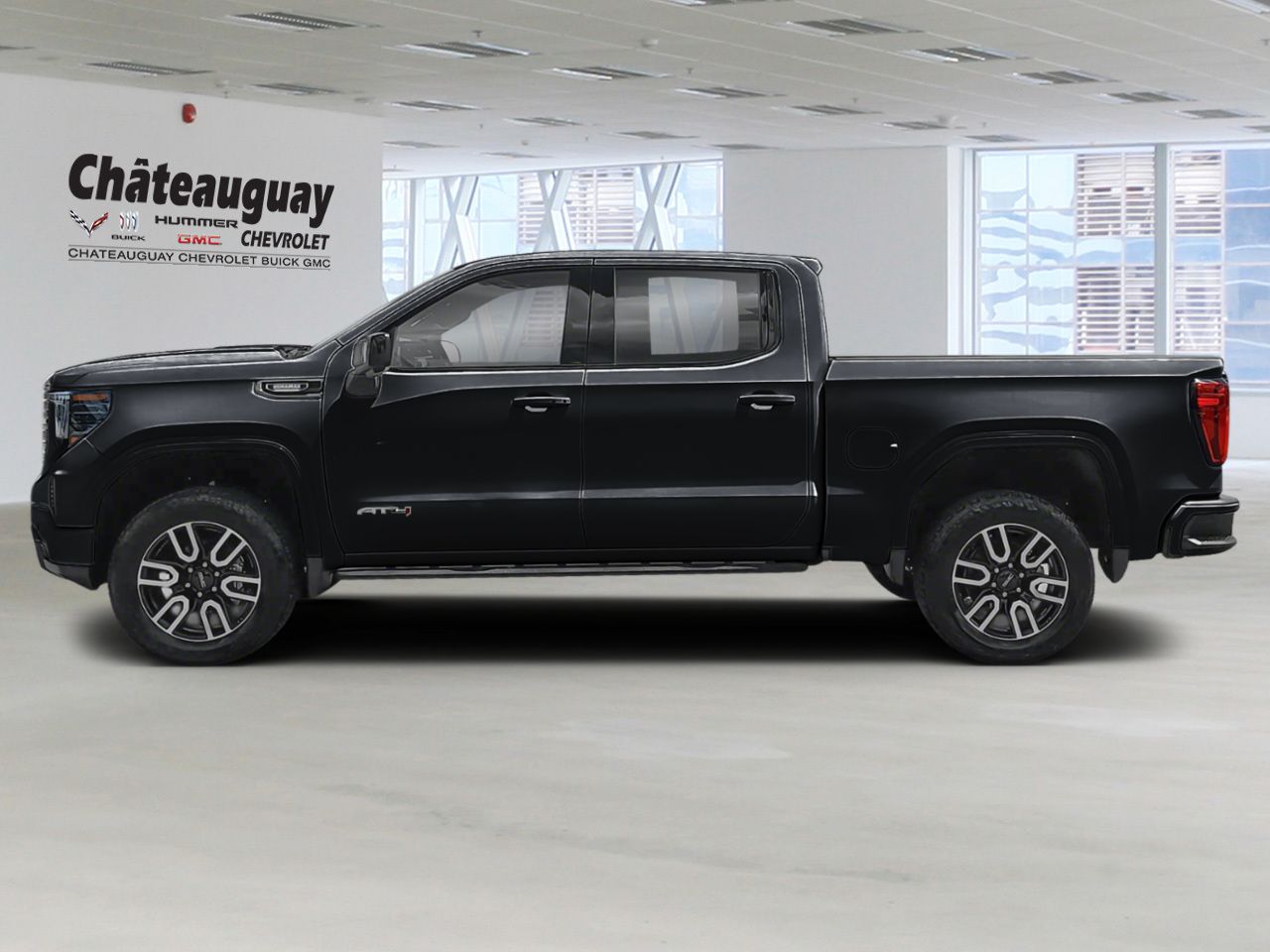 GMC Sierra 1500 AT4 cabine multiplace 4RM 157 po 2026 Noir onyx Ch&acirc;teauguay - photo #1