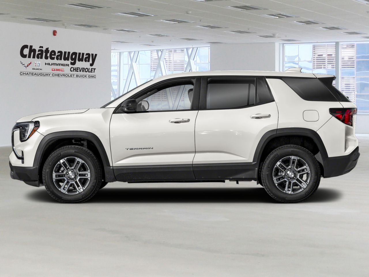 2026 GMC Terrain Traction int&eacute;grale 4 portes Denali Glacier White Tricoat Ch&acirc;teauguay - photo #1