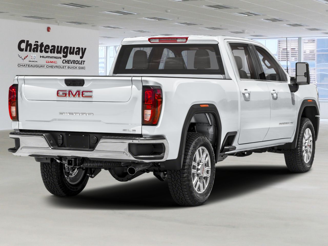 GMC Sierra 2500HD K2500 HD SIERRA CREW CAB SLE STD/BOX DURAMAX (3SA) 2026 Blanc sommet Ch&acirc;teauguay - photo #2