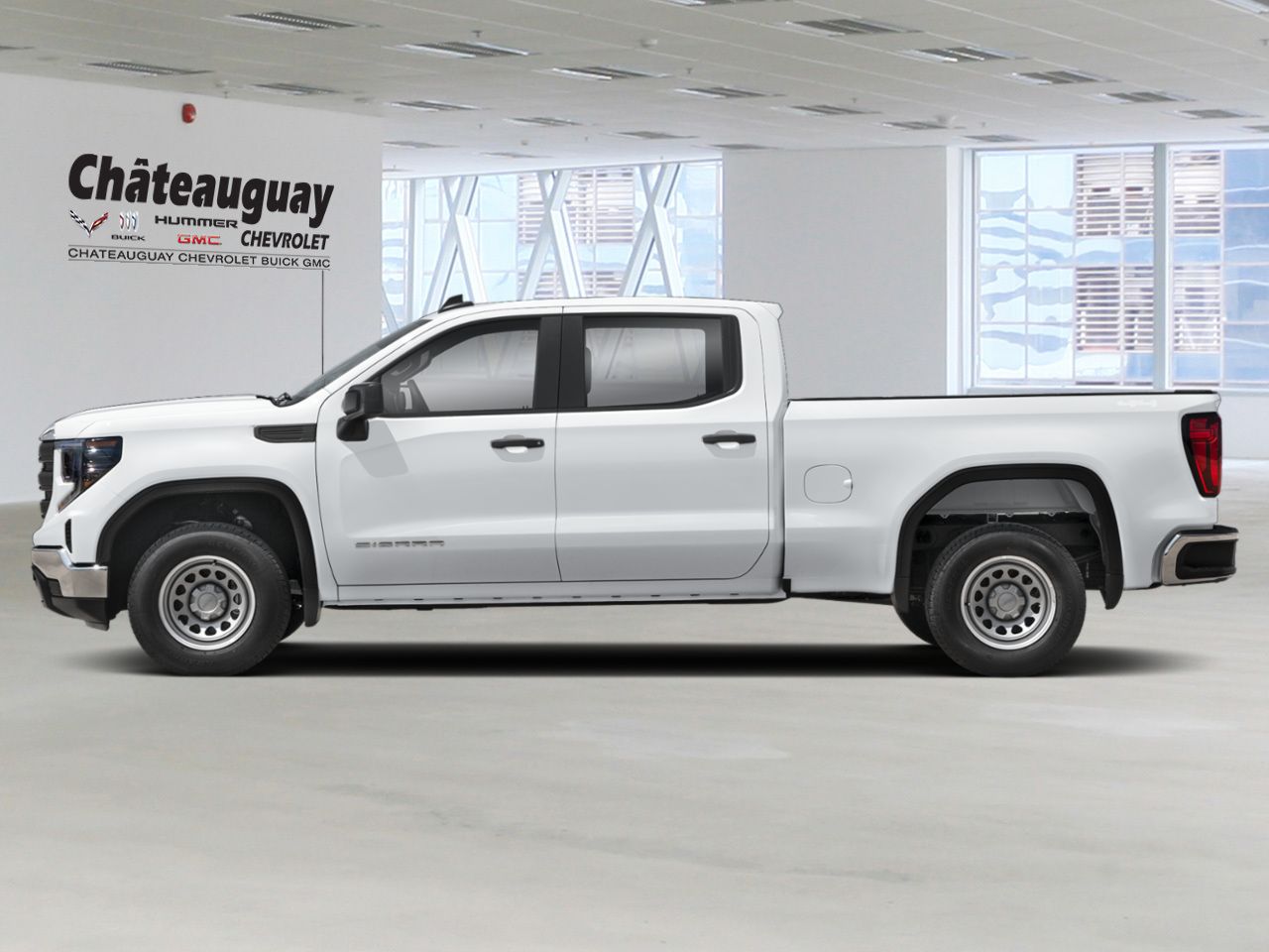 GMC Sierra 1500 K1500 SIERRA CREW CAB PRO STD/BOX (1SA) 2026 Blanc sommet Ch&acirc;teauguay - photo #1
